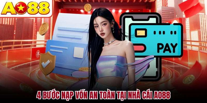 4 bước nạp vốn an toàn tại nhà cái AO88