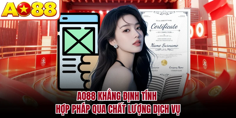 AO88 khẳng định tính hợp pháp qua chất lượng dịch vụ