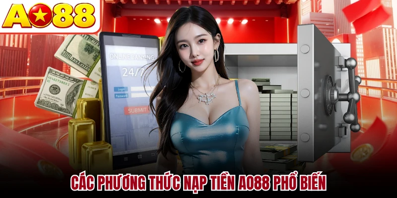 Các phương thức nạp tiền AO88 phổ biến