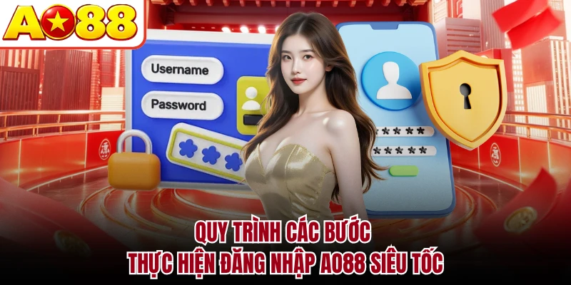 Quy trình các bước thực hiện đăng nhập AO88 siêu tốc