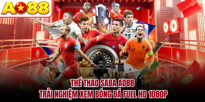 Thể Thao Saba AO88 - Trải Nghiệm Xem Bóng Đá Full HD 1080p