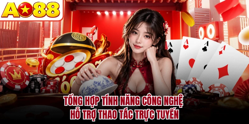 Tổng hợp tính năng công nghệ hỗ trợ thao tác trực tuyến